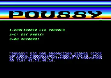 Poussy (F) (128K) (19xx) (PD)-Amstrad CPC